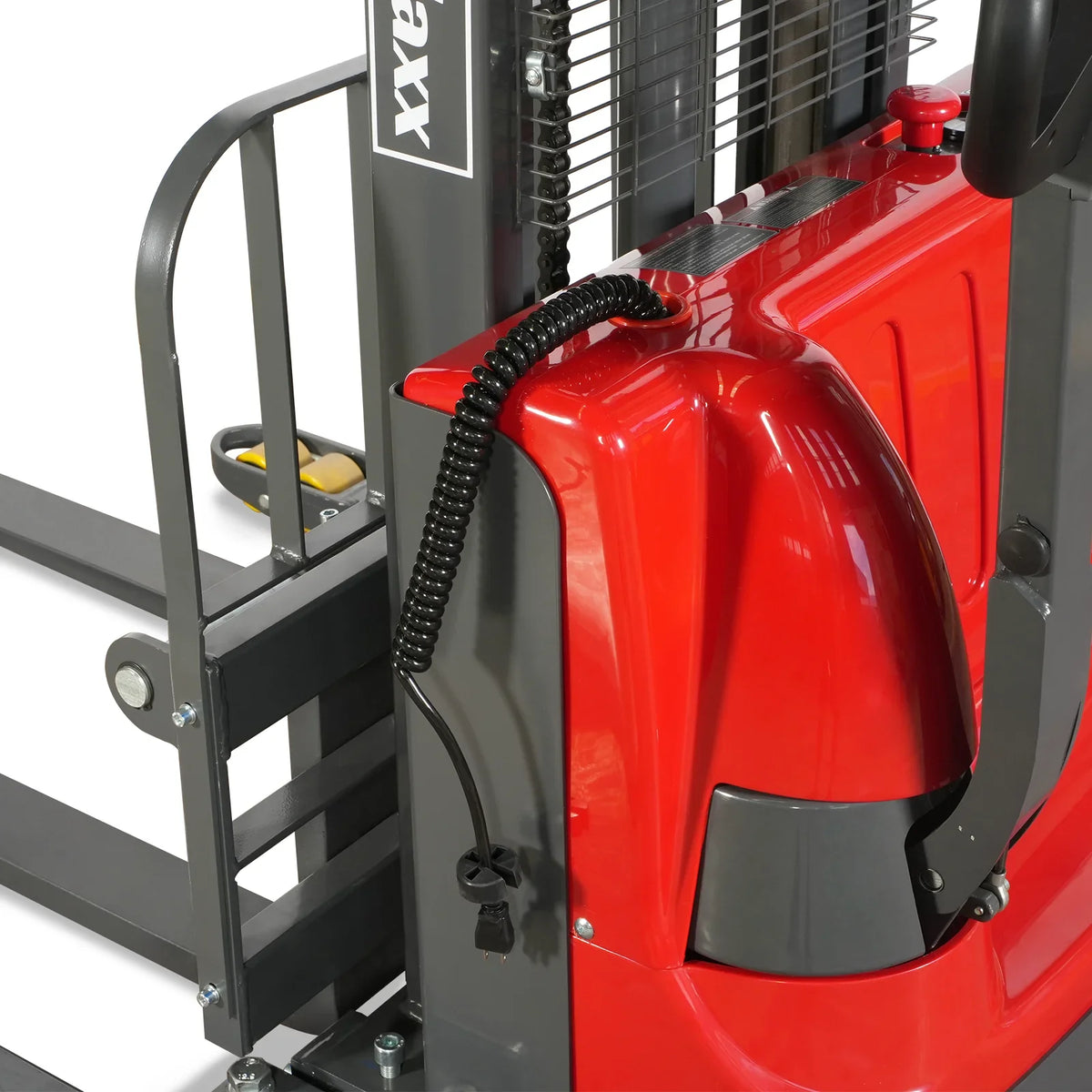 MechMaxx F26-138SLA Stacker 2640 lbs Electric Straddle 138" Lift Adjustable Legs Forks New