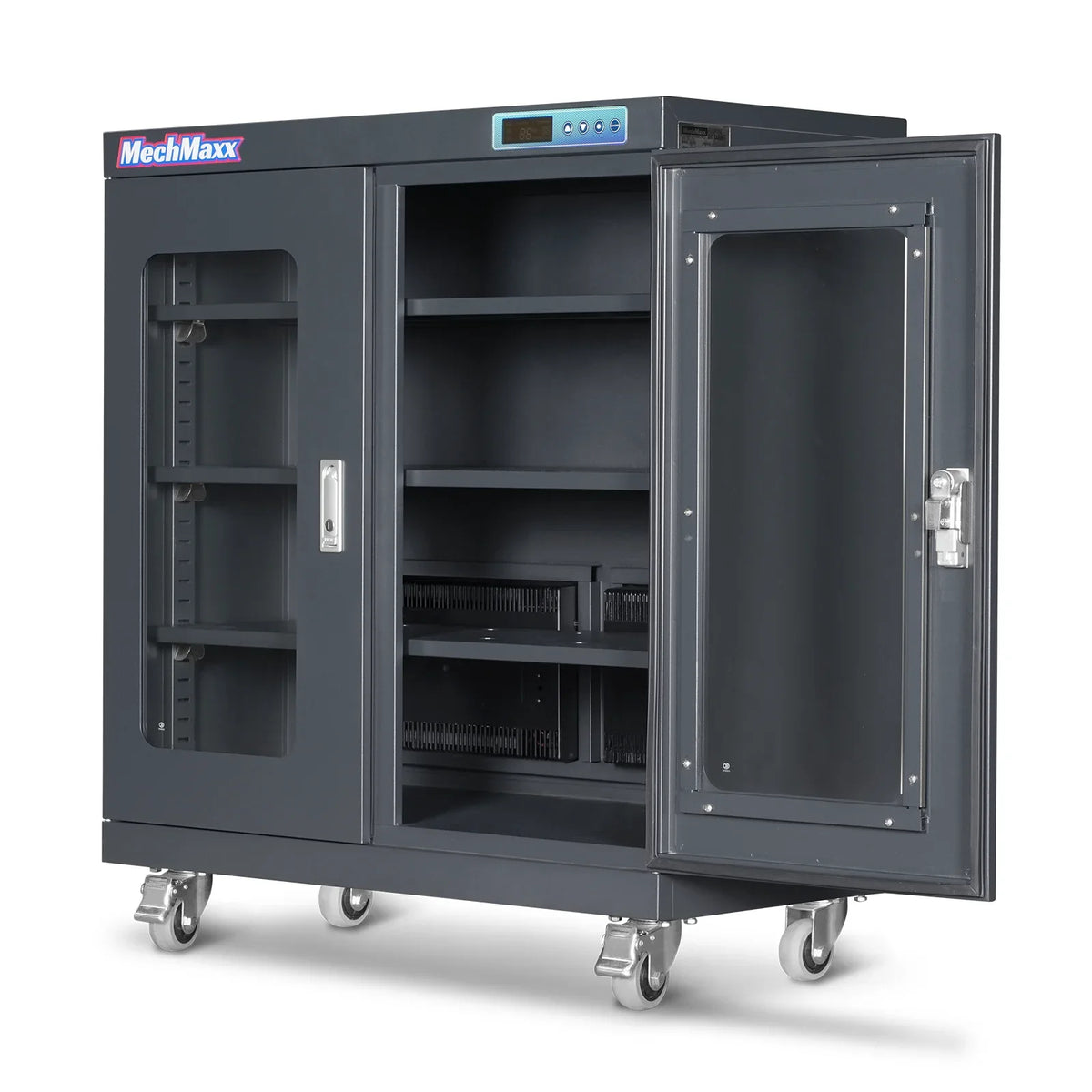 MechMaxx EDC320C Desiccator Cabinet 1-10% RH Electronic Dry Cabinet 320L ESD Ultra-Low Humidity Storage New