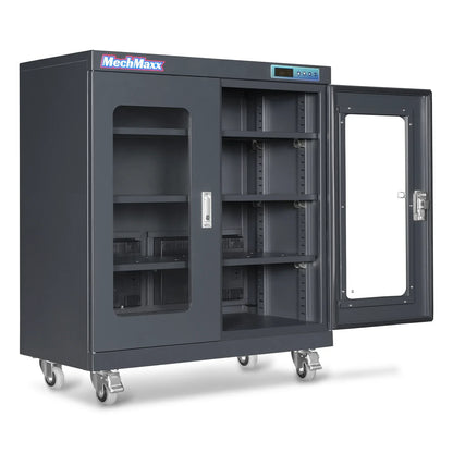 MechMaxx EDC320C Desiccator Cabinet 1-10% RH Electronic Dry Cabinet 320L ESD Ultra-Low Humidity Storage New