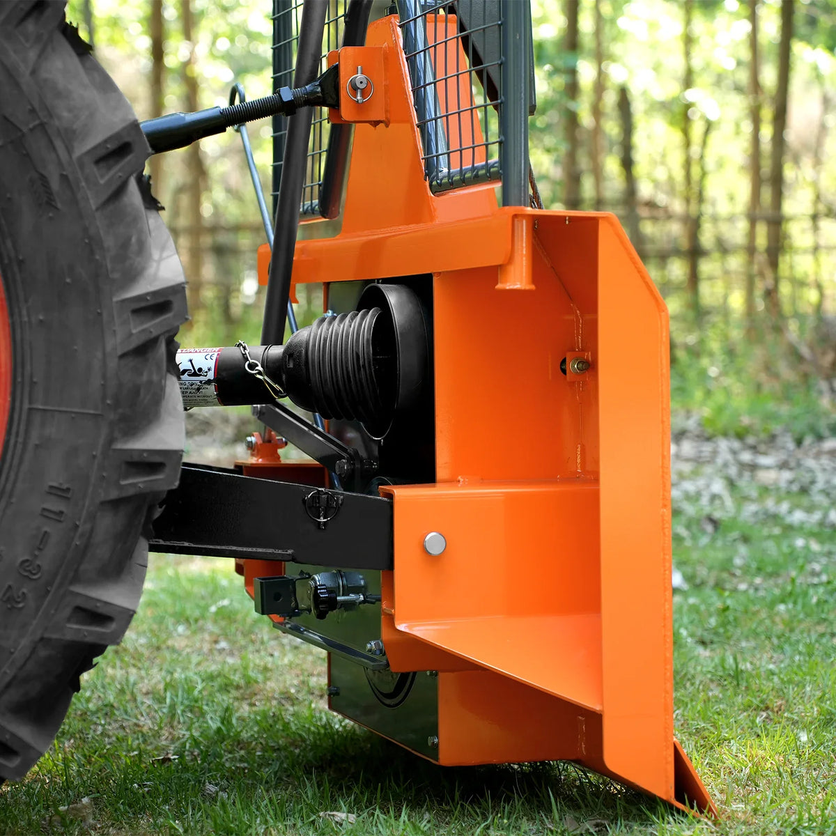MechMaxx FW8800 Forestry Winch 8800 lbs 3-Point Hitch Log Skidding 200' Cable 25-60 HP Tractor Category 1 Hookup New