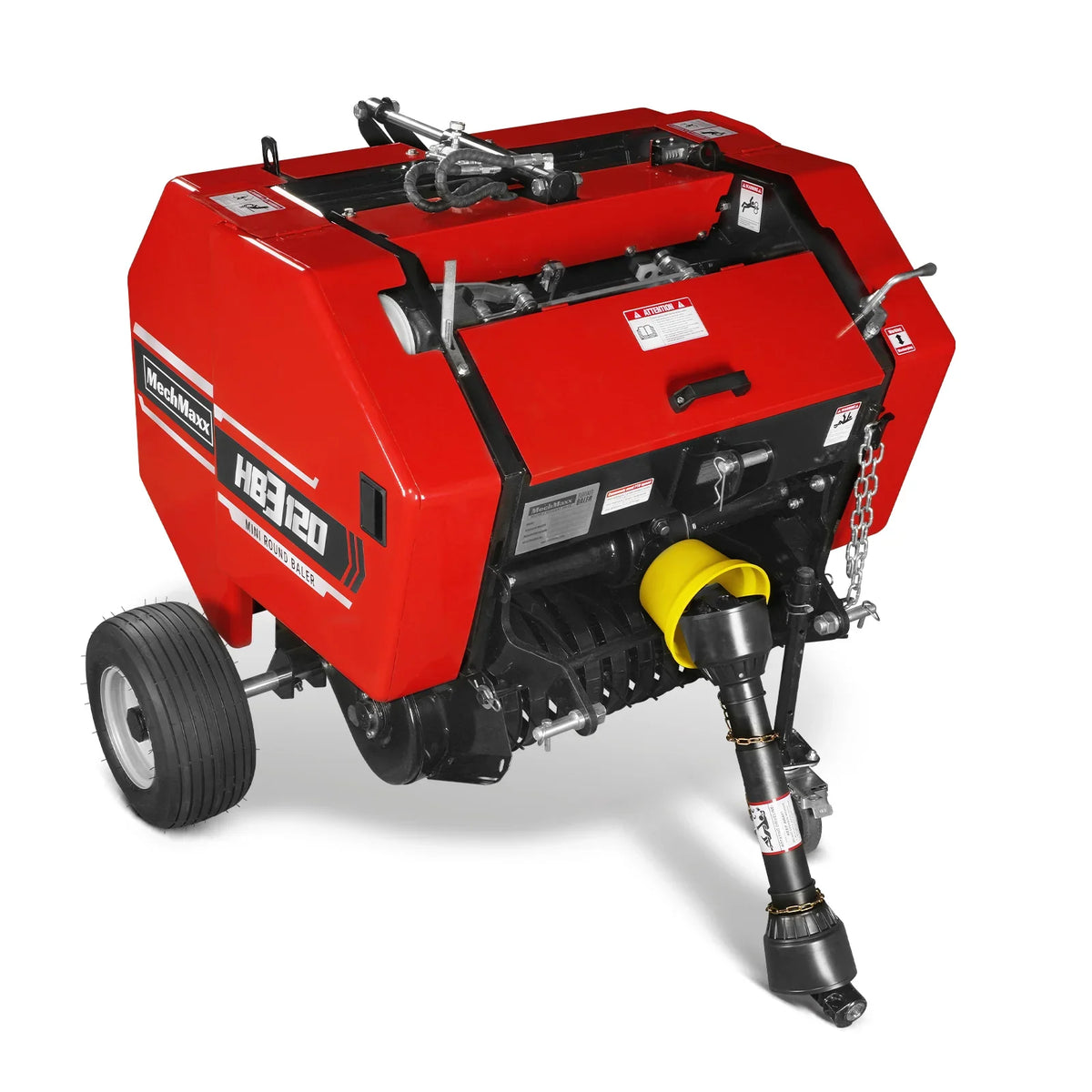 MechMaxx HB3120, HT100, DM8 Hay Equipment Bundles Hay Baler Hay Rake Tedder Disc Mower Bundle New