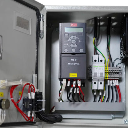 MechMaxx 24' 3PH Industrial Ceiling Fans HVLS 208-240V Energy Efficient Large Area Air Circulation Fan for Warehouses & Factories New