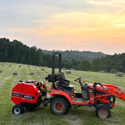 MechMaxx HB3120, HT100, DM6 Hay Equipment Bundle Hay Baler Hay Rake Tedder Disc Mower New