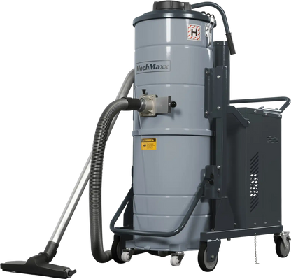 MechMaxx IVB230 Wet Dry Vacuum Industrial HEPA Filter Continuous Duty 8.6 HP 364 CFM 26.4 Gallon 230V 3 Phase New