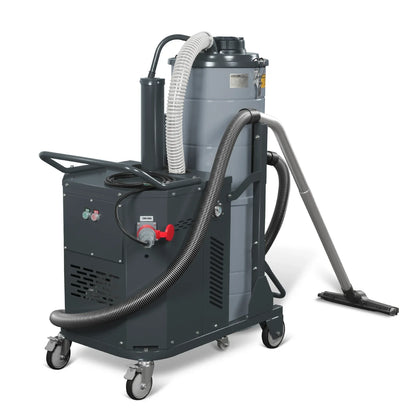 MechMaxx IVB230 Wet Dry Vacuum Industrial HEPA Filter Continuous Duty 8.6 HP 364 CFM 26.4 Gallon 230V 3 Phase New