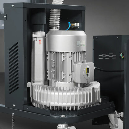 MechMaxx IVB230 Wet Dry Vacuum Industrial HEPA Filter Continuous Duty 8.6 HP 364 CFM 26.4 Gallon 230V 3 Phase New