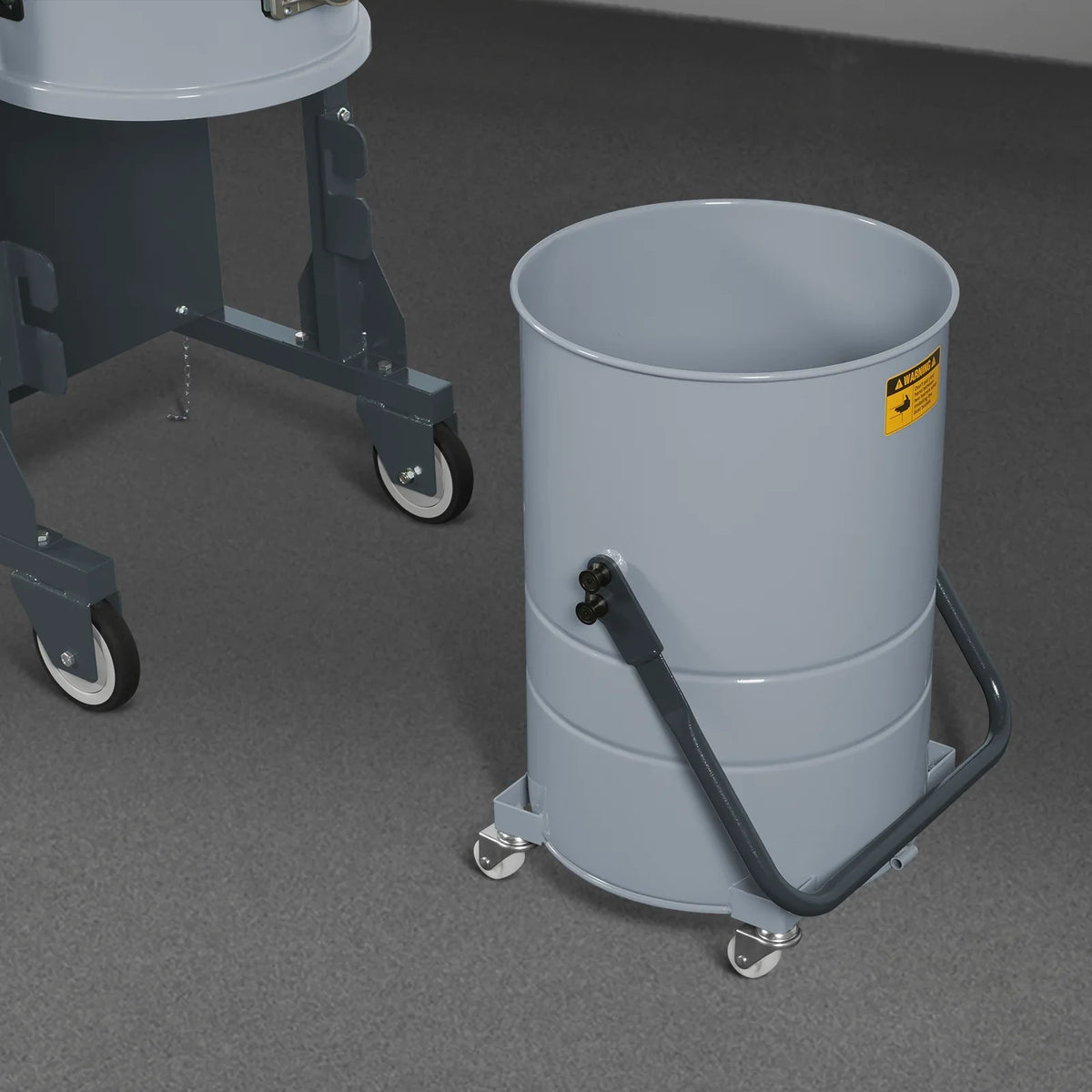MechMaxx IVB480 Wet Dry Vacuum Industrial HEPA Filter Continuous Duty 8.6 HP 364 CFM 26.4 Gallon 480V 3Phase New