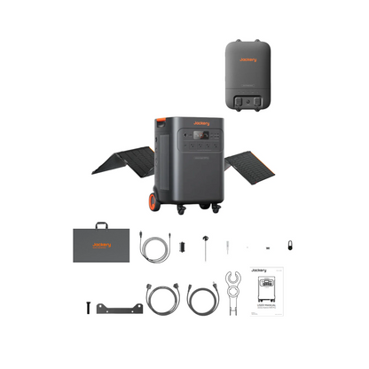 Jackery Explorer 5000 Plus + 1 x 500X Solar Panel + 1 x Smart Home Transfer Switch Inclusions