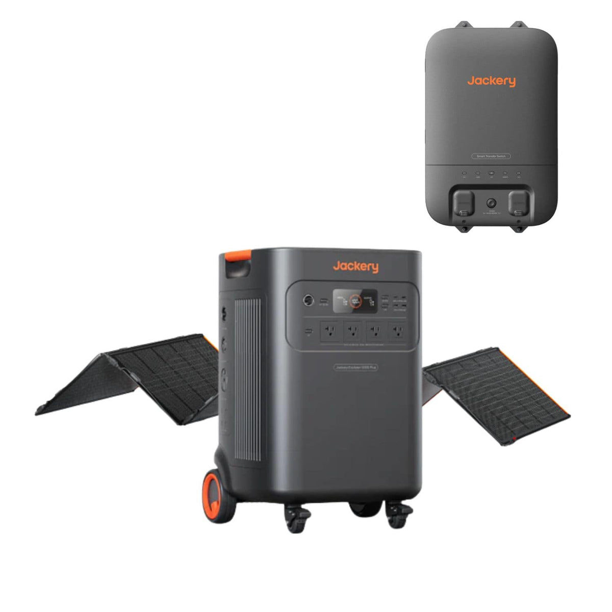 Jackery Explorer 5000 Plus  + Jackery SolarSaga 500 X Jackery Smart Home Transfer Switch