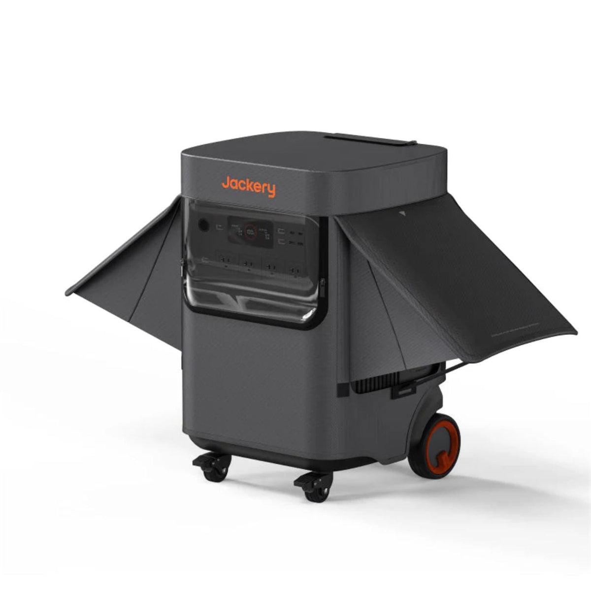 Jackery Explorer 5000 Plus Protective Cover right view with open cover