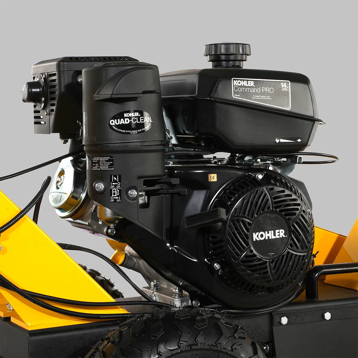 MechMaxx SG380 Stump Grinder 15" 14 HP 429cc KOHLER Electric Start Tow Bar New