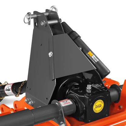 MechMaxx LRT53 Rotary Tiller 53" 3 Point Hitch Cat.1 Chain Drive PTO Shaft Included Shear Bolt 18-35 HP New