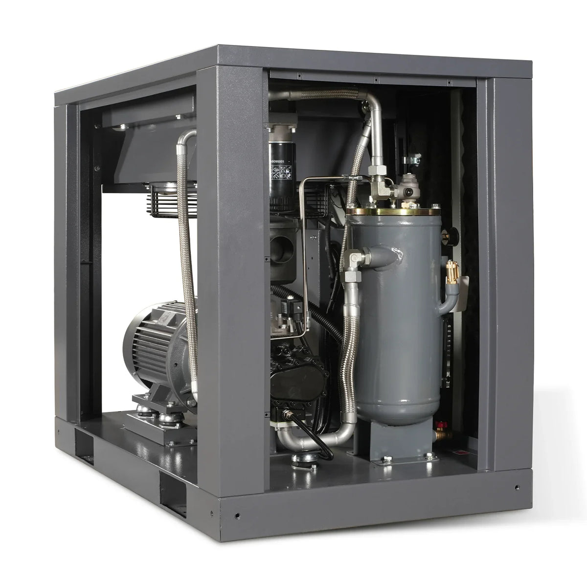 MechMaxx M15AC460 Rotary Screw Air Compressor 15HP 45 CFM 116 PSI 460V 3-Phase Industrial-Grade New