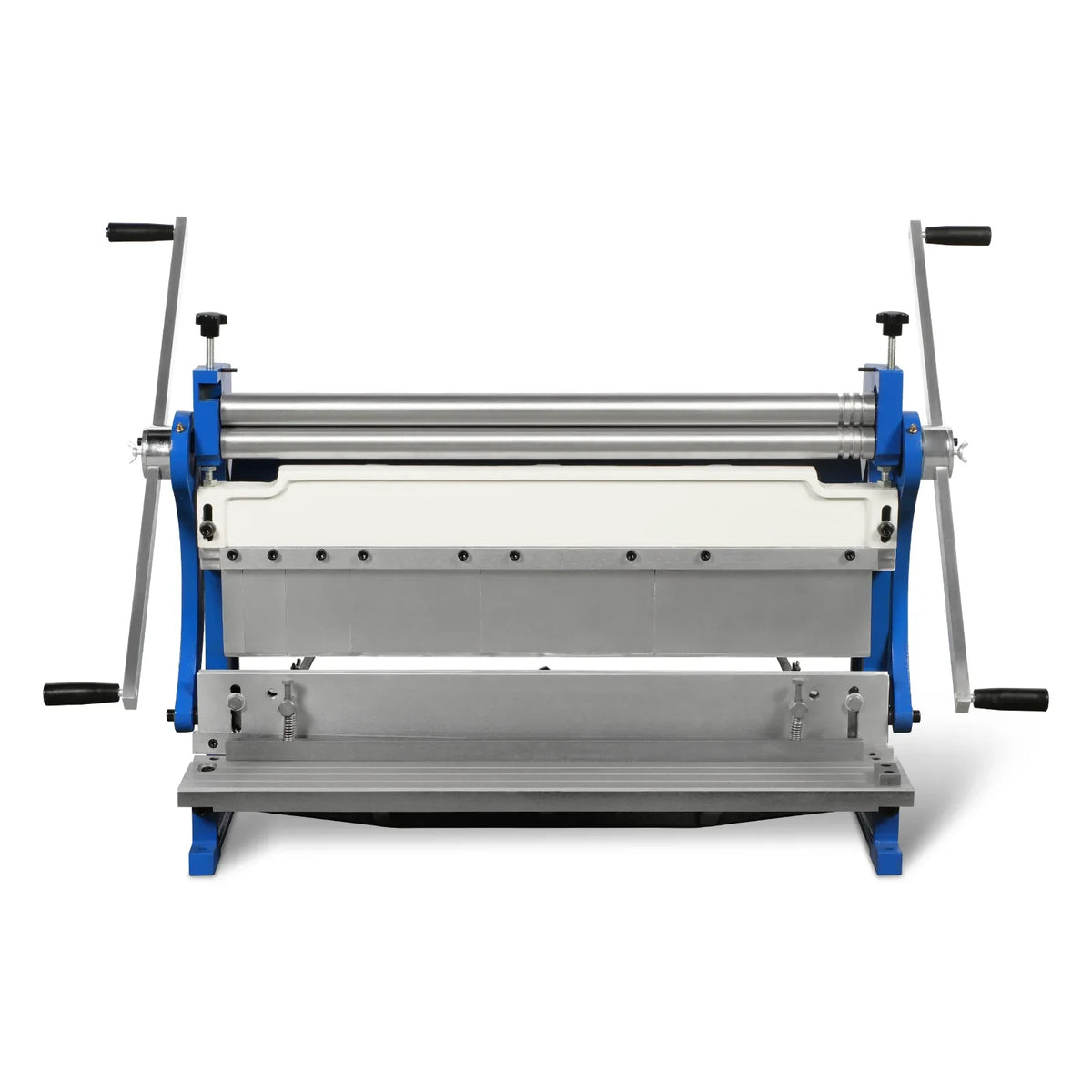 MechMaxx MMCB3016 3"-1 Sheet Metal Machine 30" Pan and Box Brake Slip Roll Shear Bending Machine 20 Gauge Mild Steel Adjustable Fingers Heavy Duty New
