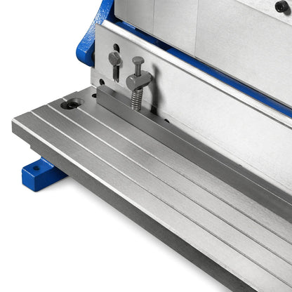 MechMaxx MMCB3016 3"-1 Sheet Metal Machine 30" Pan and Box Brake Slip Roll Shear Bending Machine 20 Gauge Mild Steel Adjustable Fingers Heavy Duty New