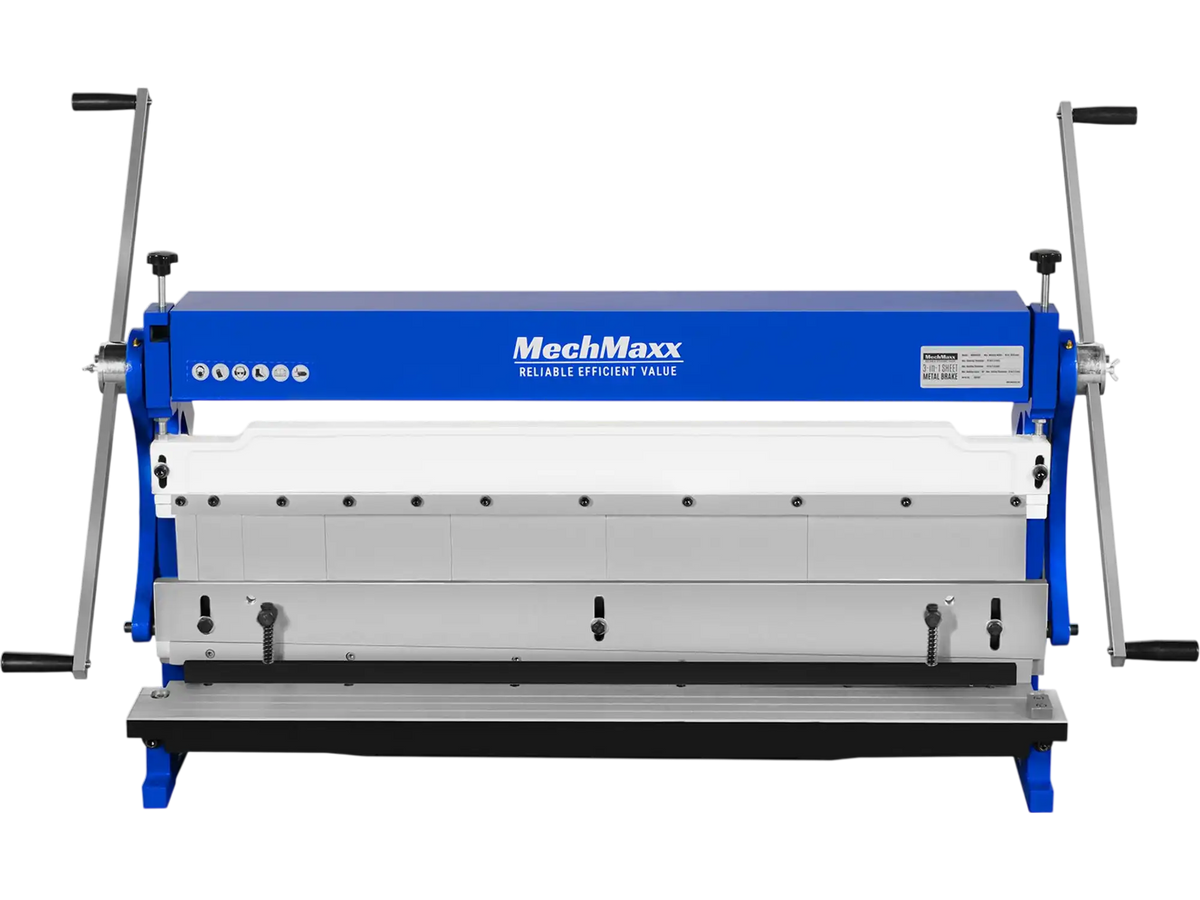 MechMaxx MMCB4020 3"-1 Sheet Metal Machine 40" Pan and Box Brake Slip Roll Shear Bending Machine 20 Gauge New