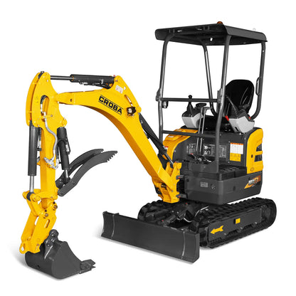 MechMaxx MEC17 Mini Excavator Compact Kubota D902 Engine 89" Max Digging Depth 1.7 Ton 4145 lbs Operating Weight New