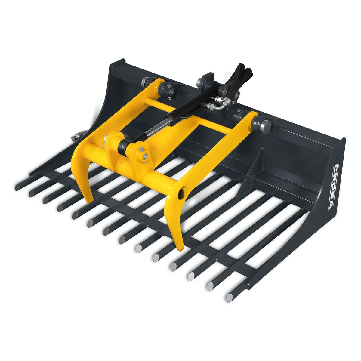MechMaxx RGB44 Skid Steer Grapple Bucket 20" Mini Rock Grapple Bucket New
