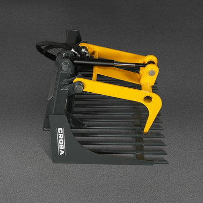 MechMaxx RGB44 Skid Steer Grapple Bucket 20" Mini Rock Grapple Bucket New