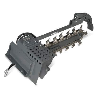 MechMaxx TR20 Trencher 20" Cutting Depth Mini Skid Steer New