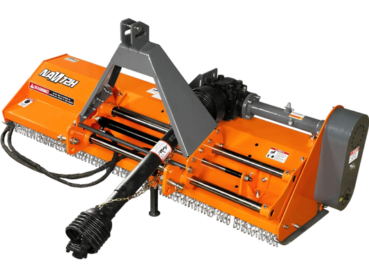 MechMaxx NAM 72H Flail Mower 72" PTO Hydraulic Side Shift 3 Point 45-85HP New