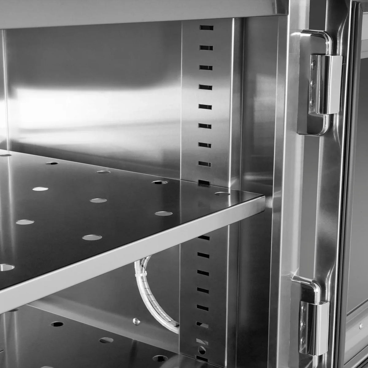 MechMaxx NC1430BSS-6 Desiccator Cabinet 1430L Nitrogen Dry Cabinet 1-60% RH Low Humidity Storage 304 Stainless Steel New