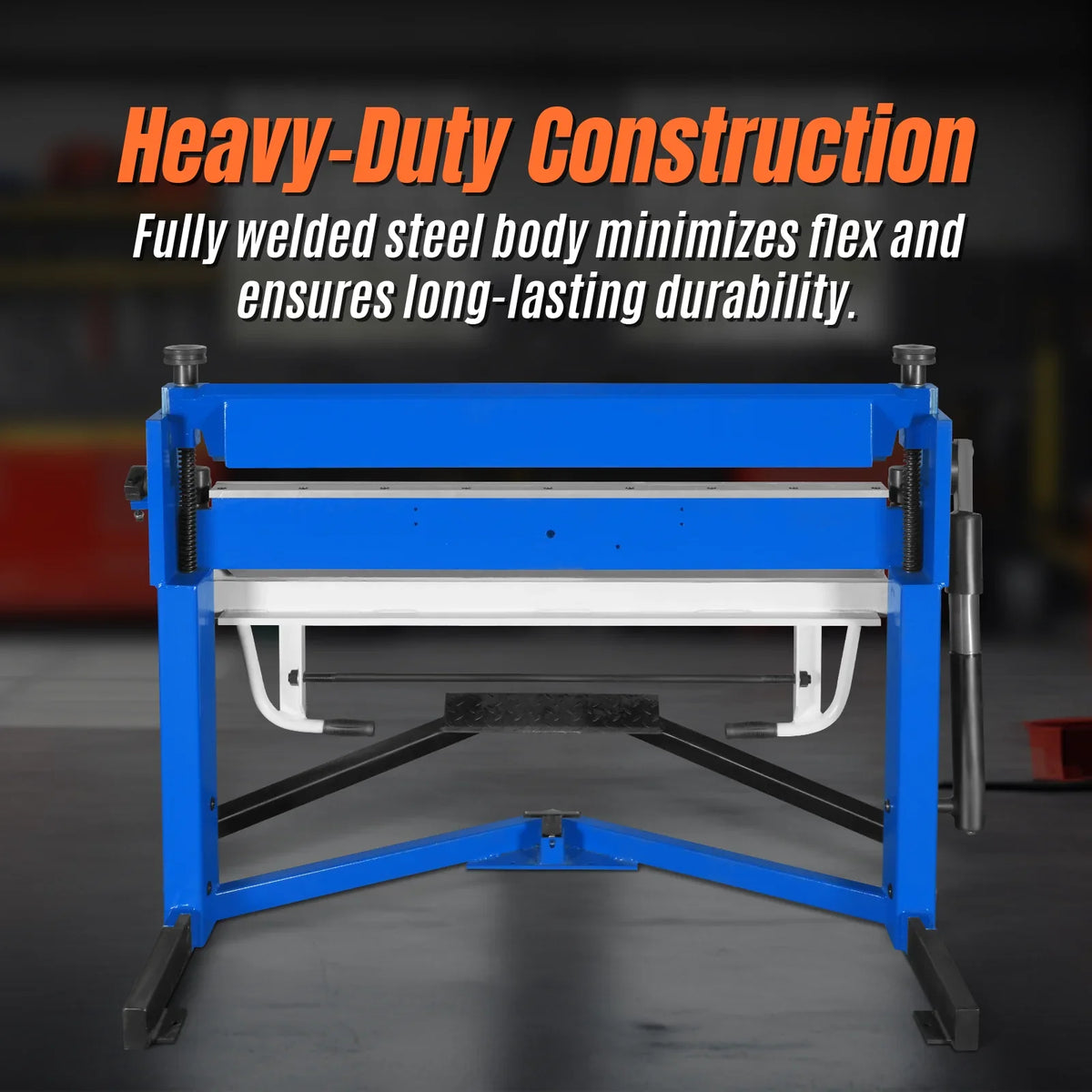 MechMaxx PB2A5014' Clamp Pan and Box Brake 50" Industrial Heavy Duty Sheet Metal Folding Machine 0-135° Bending Angle 1.9" Clamping Lift 2" Box Depth New