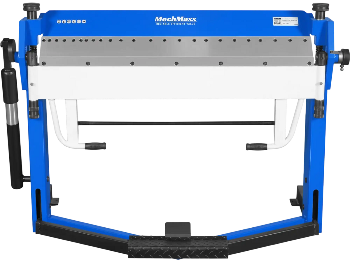MechMaxx PBA5014' Clamp Pan and Box Brake 50" Light Duty Sheet Metal Folding Machine 0-135° Bending Angle 1.9" Clamping Lift 2" Box Depth New