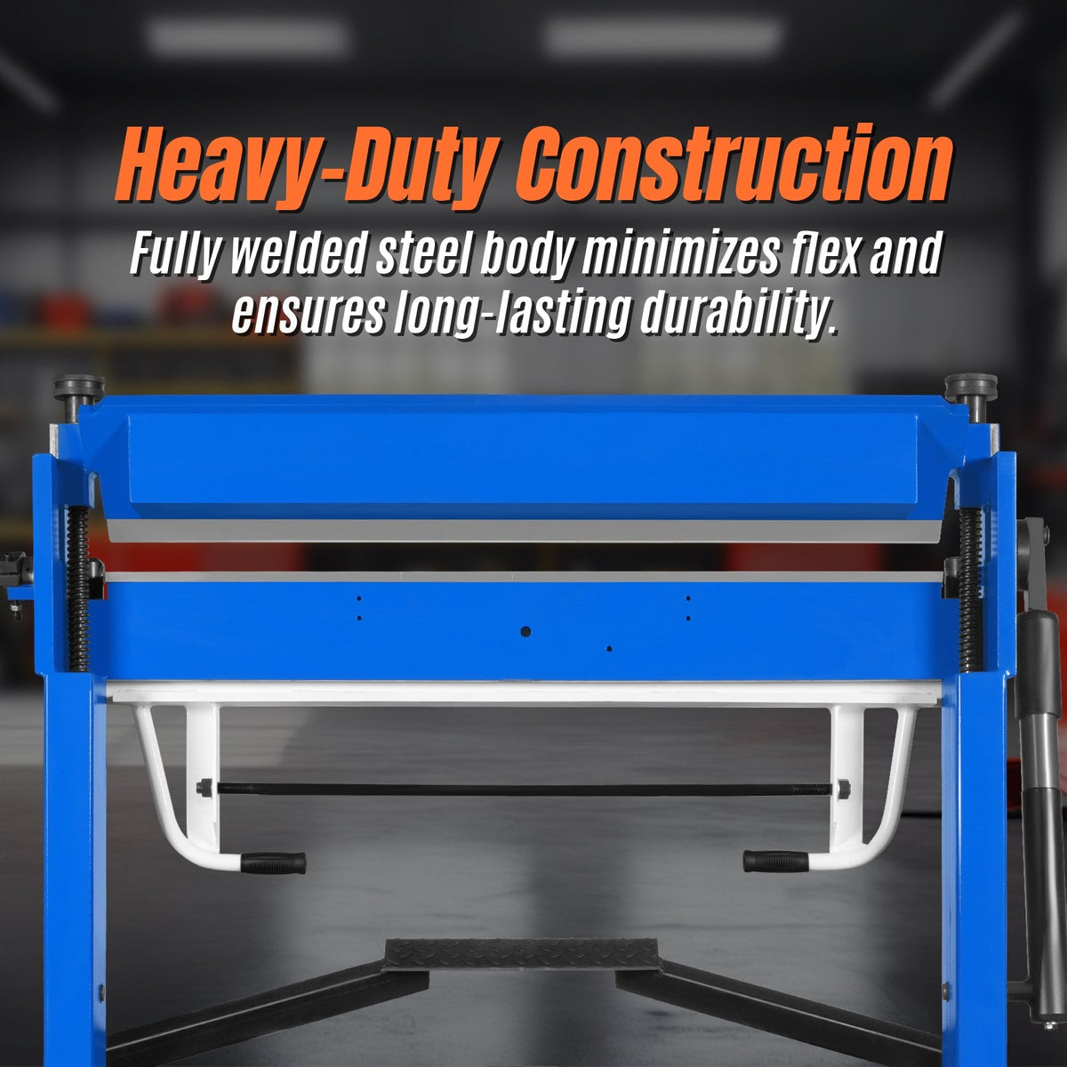 MechMaxx PBA5014' Clamp Pan and Box Brake 50" Light Duty Sheet Metal Folding Machine 0-135° Bending Angle 1.9" Clamping Lift 2" Box Depth New