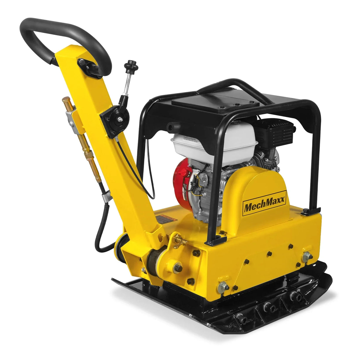 MechMaxx PC150H Plate Compactor Honda GX160 Reversible with Wheel Kit Extension Plates 5625 lbs Centrifugal Force New
