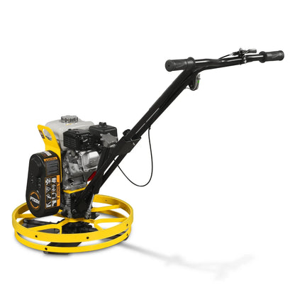 MechMaxx PT22H Power Trowel 23" Walk-Behind Concrete Honda GX160 with Blades and Float Pan New