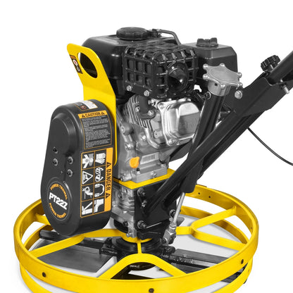 MechMaxx PT22Z Power Trowel 5.8 HP 23" Walk-Behind Concrete with Blades and Float Pan New