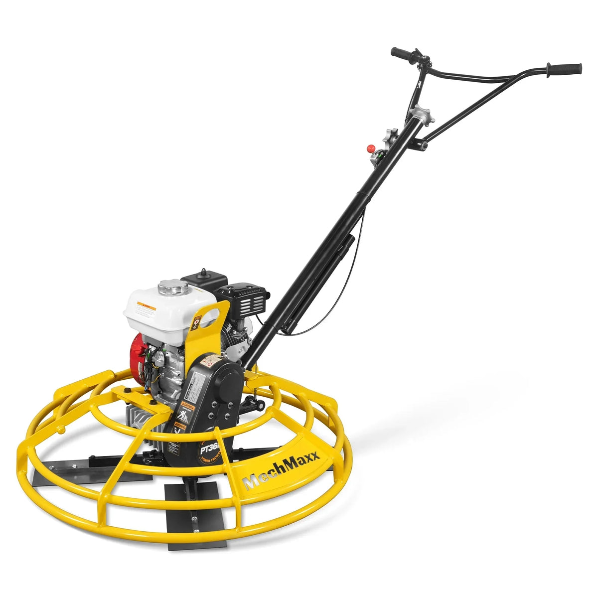 MechMaxx PT36H Power Trowel Honda GX160 36" Walk-Behind Concrete with Blades and Float Pan New