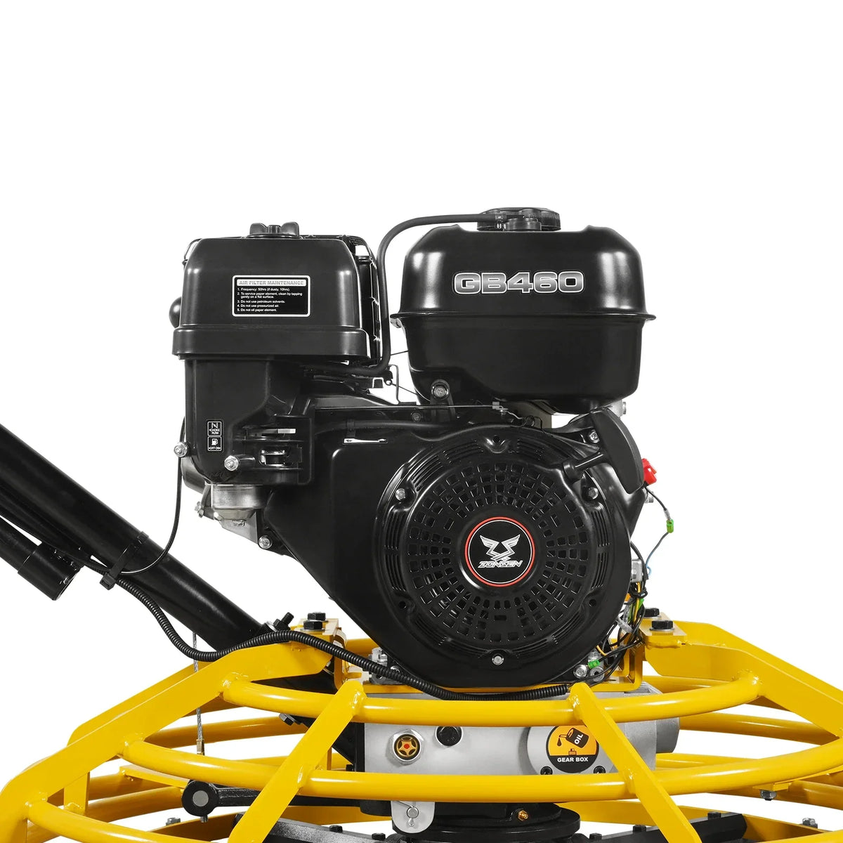 MechMaxx PT46Z Power Trowel 15 HP 44" Walk-Behind Concrete with Blades and Float Pan New