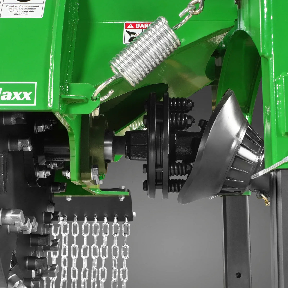 MechMaxx SG24PRO Stump Grinder 3-Point PTO 34 Carbide Teeth for 15-45HP Tractor New