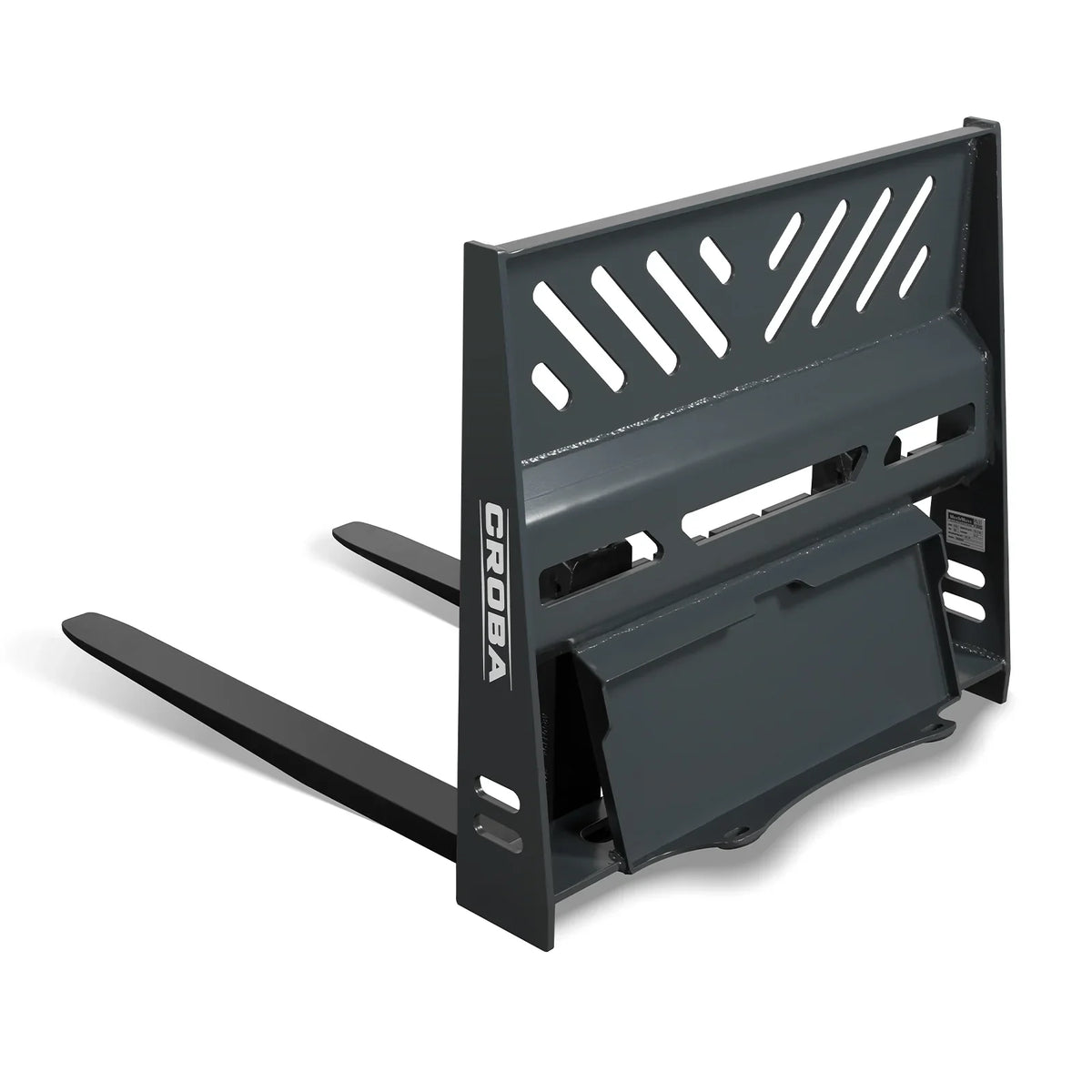 MechMaxx PF36 Skid Steer Forks 36" Mini Skid Steer Pallet Fork Frame Attachment 2204 lbs Weight Capacity New