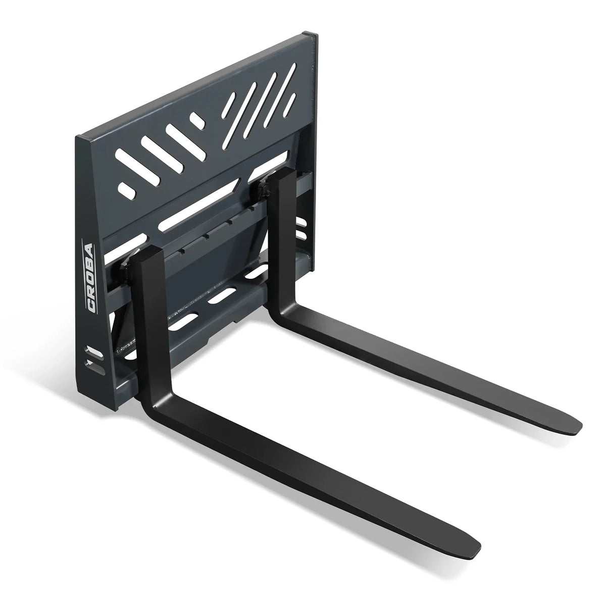 MechMaxx PF36 Skid Steer Forks 36" Mini Skid Steer Pallet Fork Frame Attachment 2204 lbs Weight Capacity New