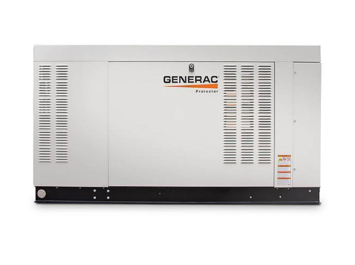 Generac Protector RG04845ANAC 48kW Liquid Cooled 1 Phase 120/240V Standby Generator SCAQMD Compliant