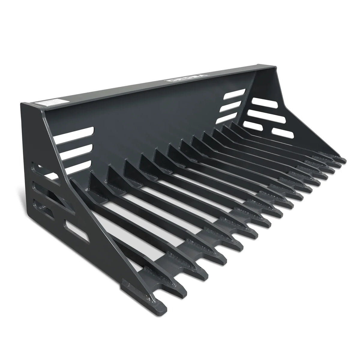 MechMaxx RBT44 Skid Steer Bucket 44" Mini Rock Bucket 25" Overall Depth New