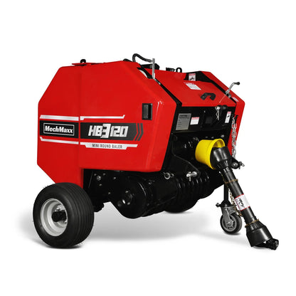 MechMaxx HB3120, HW20, HT100 Hay Equipment Bundles Hay Baler Hay Wrapper Hay Rake Tedder Bundle New