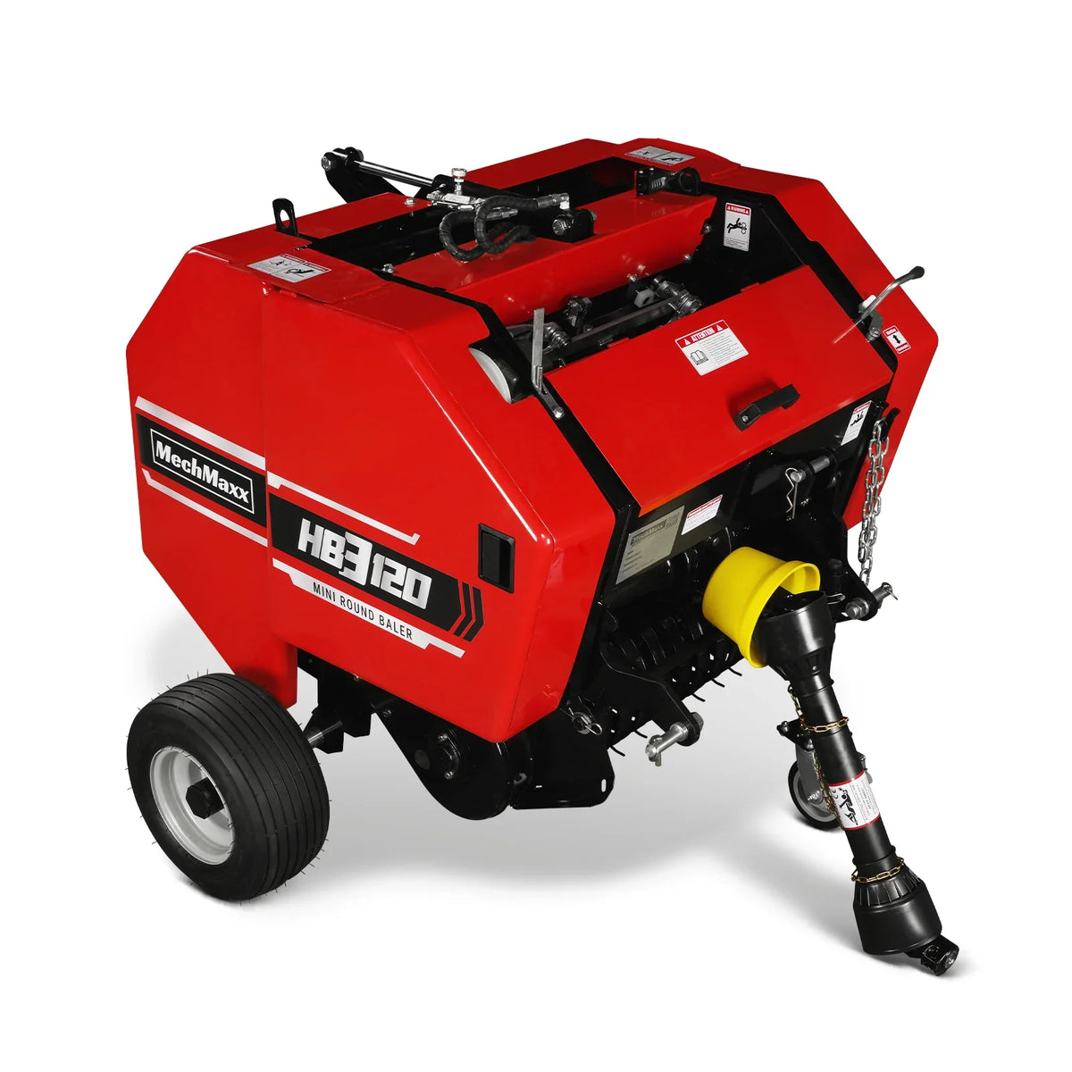 MechMaxx HB3120, HW20, HT100 Hay Equipment Bundles Hay Baler Hay Wrapper Hay Rake Tedder Bundle New