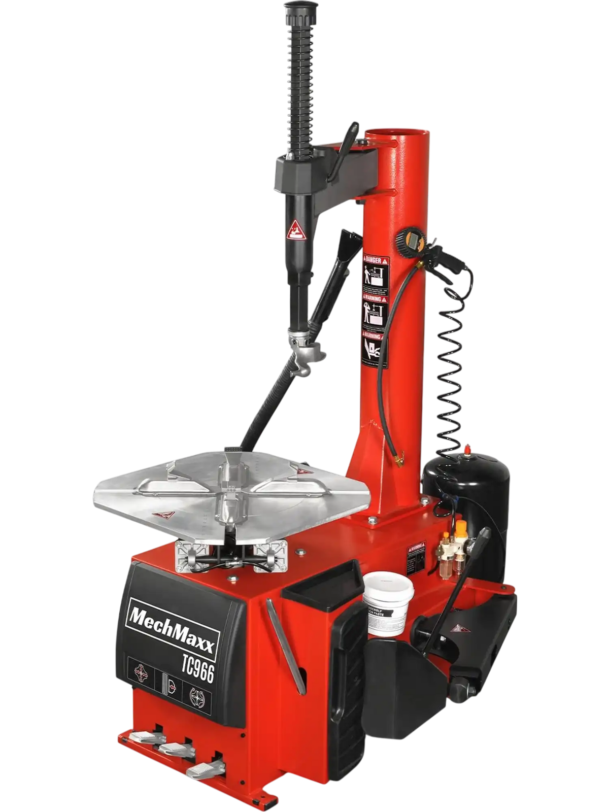 MechMaxx TC966 Tire Changer 24" Rim Swing Arm Wheel Changer with Bead Blaster New