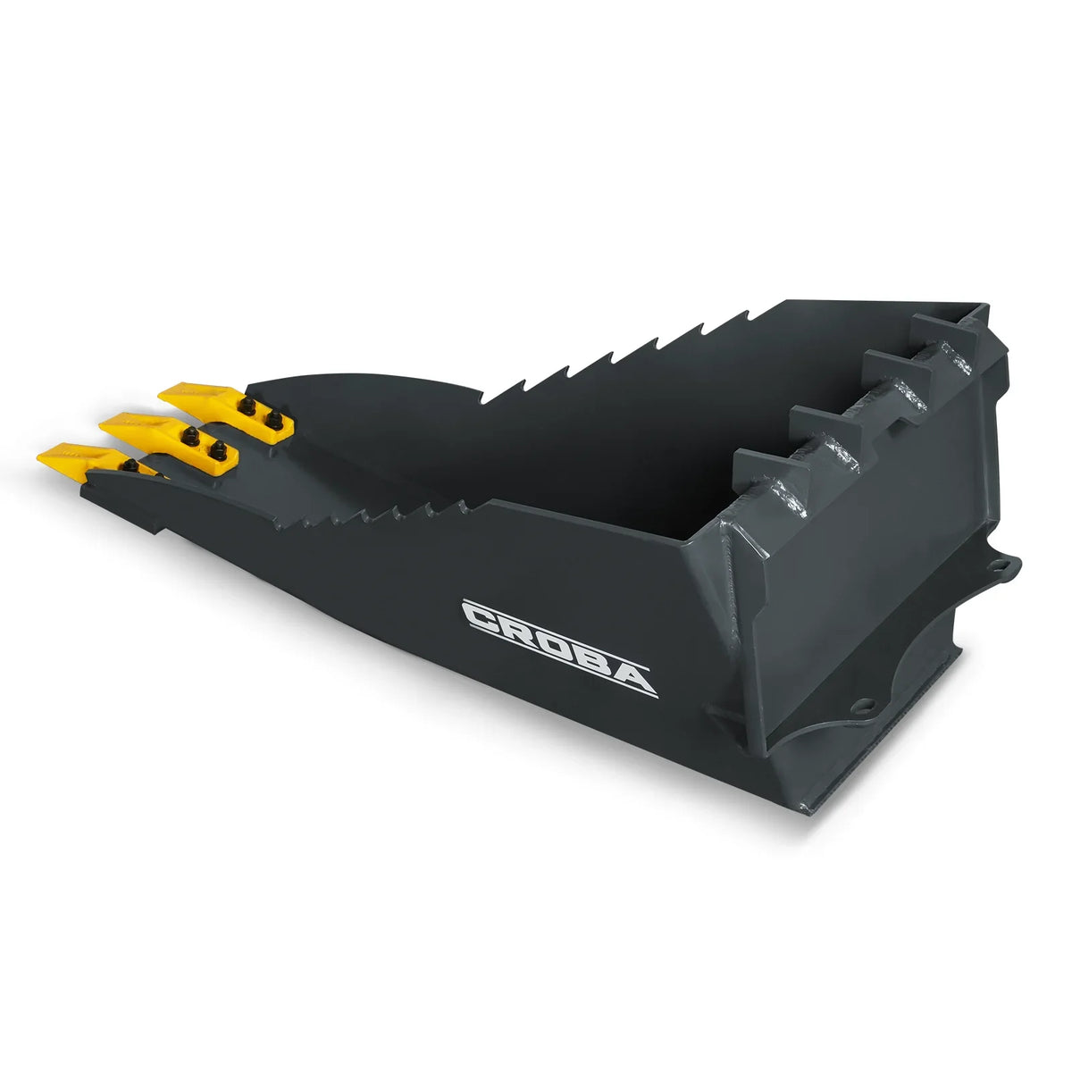 MechMaxx 150513 Skid Steer Stump Bucket 16" Cutting Width Mini New