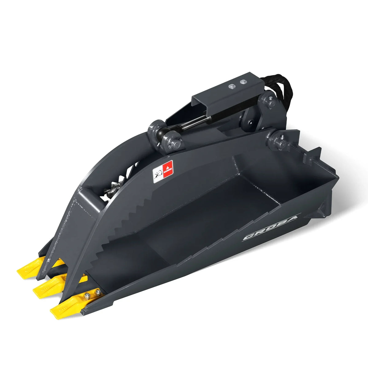 MechMaxx SGB36 Skid Steer Grapple Bucket 36" Max Opening Mini Stump Grapple Bucket New