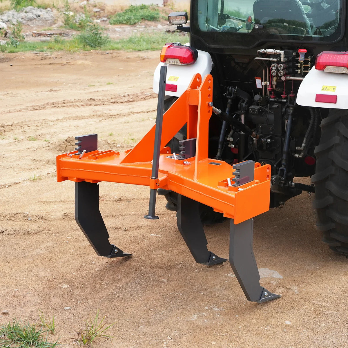MechMaxx SS3S Subsoiler Heavy Duty 3 Shank Plow Ground Ripper 3 Point Hitch Cat 1 & 2 New