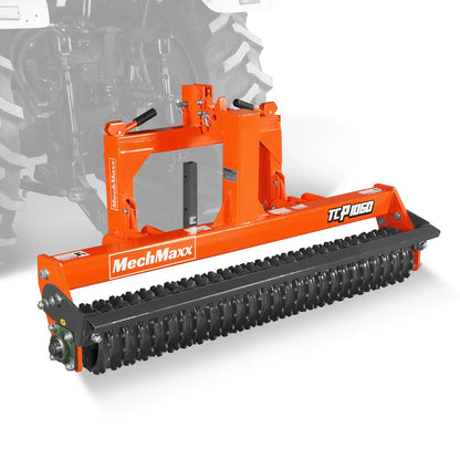 MechMaxx TCP1060 Cultipacker 60" 26 Ductile Iron Wheels Scraper Bar Category 1 and 2 3 Point Hitch Tractor Attachment New