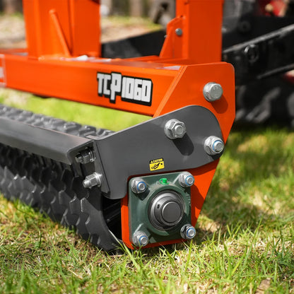 MechMaxx TCP1060 Cultipacker 60" 26 Ductile Iron Wheels Scraper Bar Category 1 and 2 3 Point Hitch Tractor Attachment New
