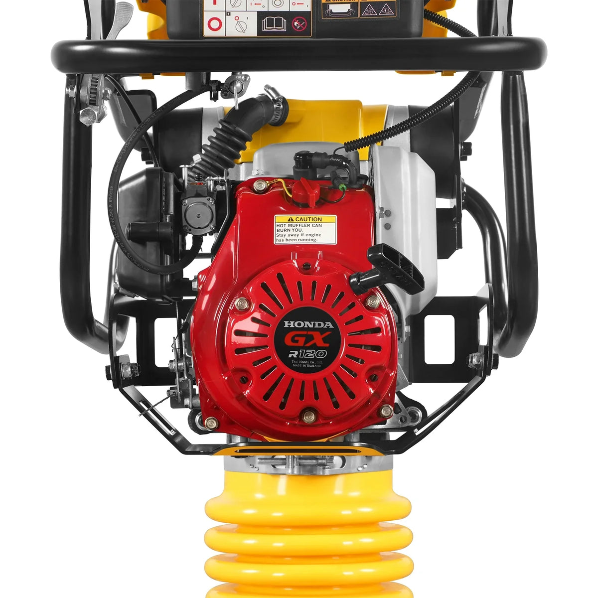 MechMaxx TR75H Tamping Rammer Honda GXR120 3150 lbs Impact Force Wheel Kit Jumping Jack Tamper Compactor New