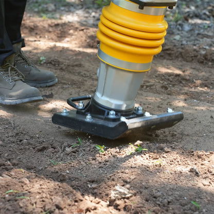 MechMaxx TR75H Tamping Rammer Honda GXR120 3150 lbs Impact Force Wheel Kit Jumping Jack Tamper Compactor New