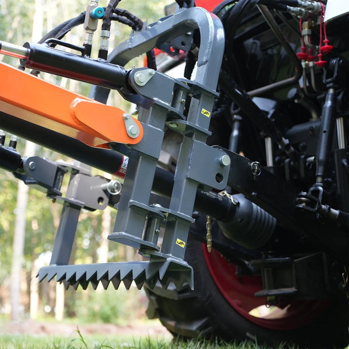 MechMaxx TSG61 Stump Grinder 24" Cutting Wheel Hydraulic Cylinders PTO Shaft Included Slip Clutch 35-60HP New